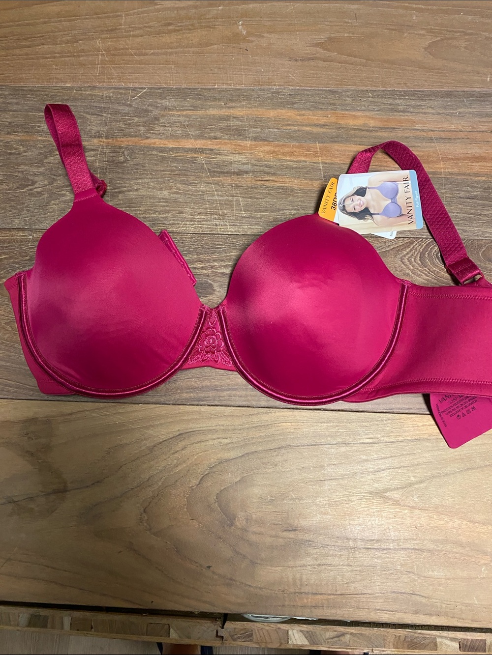 Vanity Fair Smooth Contour Bra - Raspberry